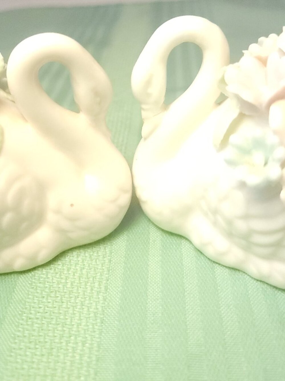 1960s Napco Originals Giftcraft Japan Swan Candle Holders 5G-5174
